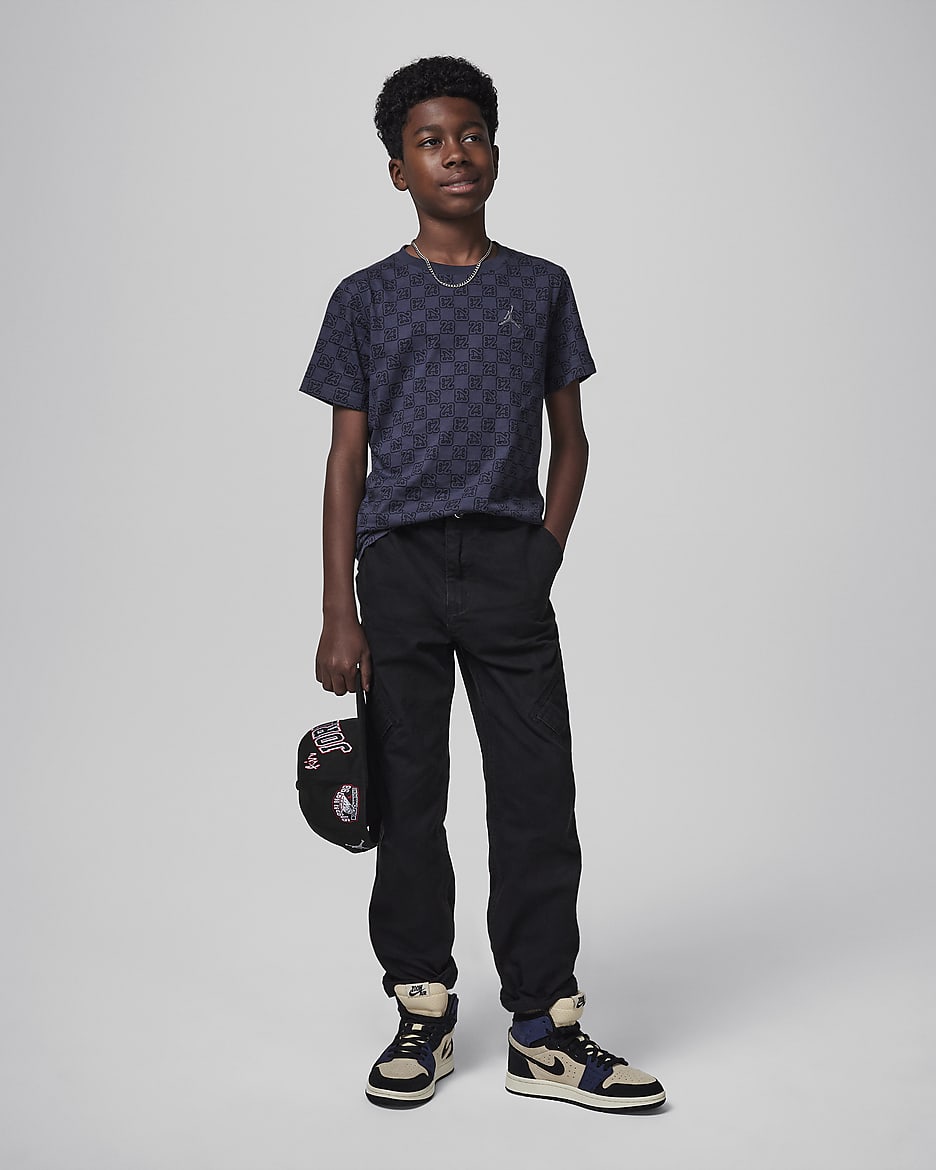 Jordan Older Kids 23 Monogram Printed T Shirt